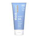 【送料無料】ジンクオキサイド サンスクリーン 日焼け止め SPF50 177ml シンクスポーツ 夏【Thinksport】Zinc Oxide Sunscreen SPF 50, 6 fl oz