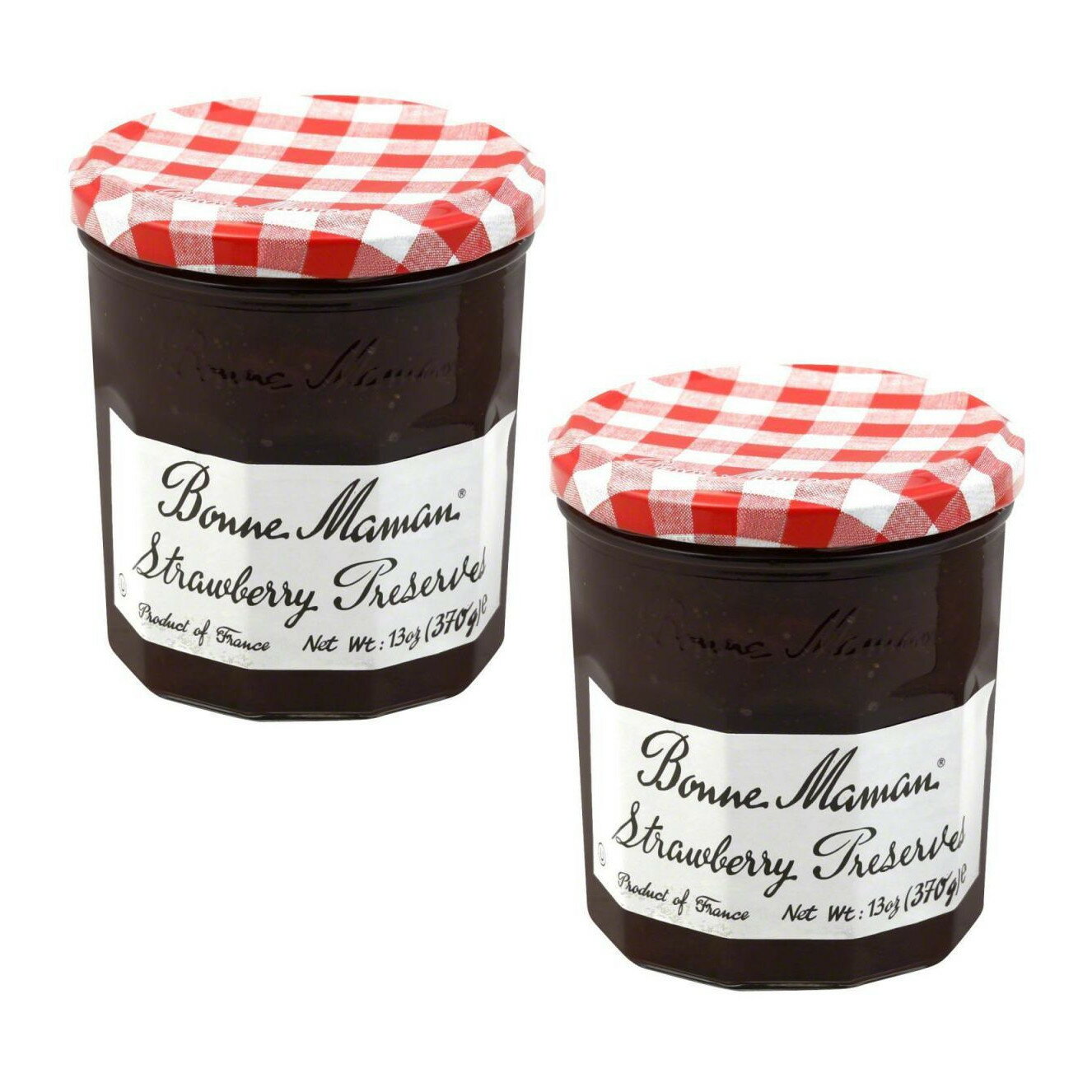 ★楽天スーパーSALE対象商品★ 2個セット ストロベリージャム 370g ボンヌママンStrawberry Preserves, 13 oz