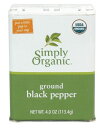 yz OEhubNybp[ 113.4g Vv[I[KjbNySimply OrganiczGround black pepper 4 oz