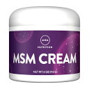 【送料無料】 MSMクリーム 113g エムアールエム【MRM】MSM Cream, 4 oz