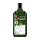 【送料無料】 スカルプ トリートメント ティーツリー シャンプー 325ml アバロンオーガニクス【Avalon Organics】Scalp Treatment Tea Tree Shampoo 11 fl oz