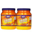 【送料無料】 ナウスポーツ クレアチン モノハイドレートパウダー1kg 2本セット【Now Foods】CREATINE MONOHYDRATE 2.2lbs 2sets