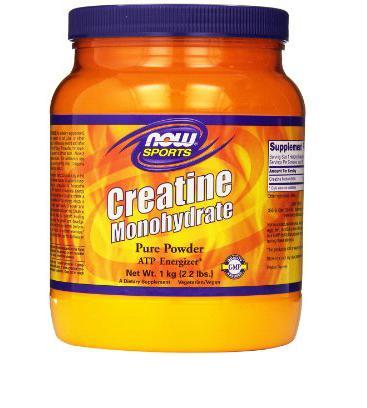 【送料無料】 ナウスポーツ クレアチンモノハイドレートパウダー1kg【Now Foods】CREATINE MONOHYDRATE 2.2lbs