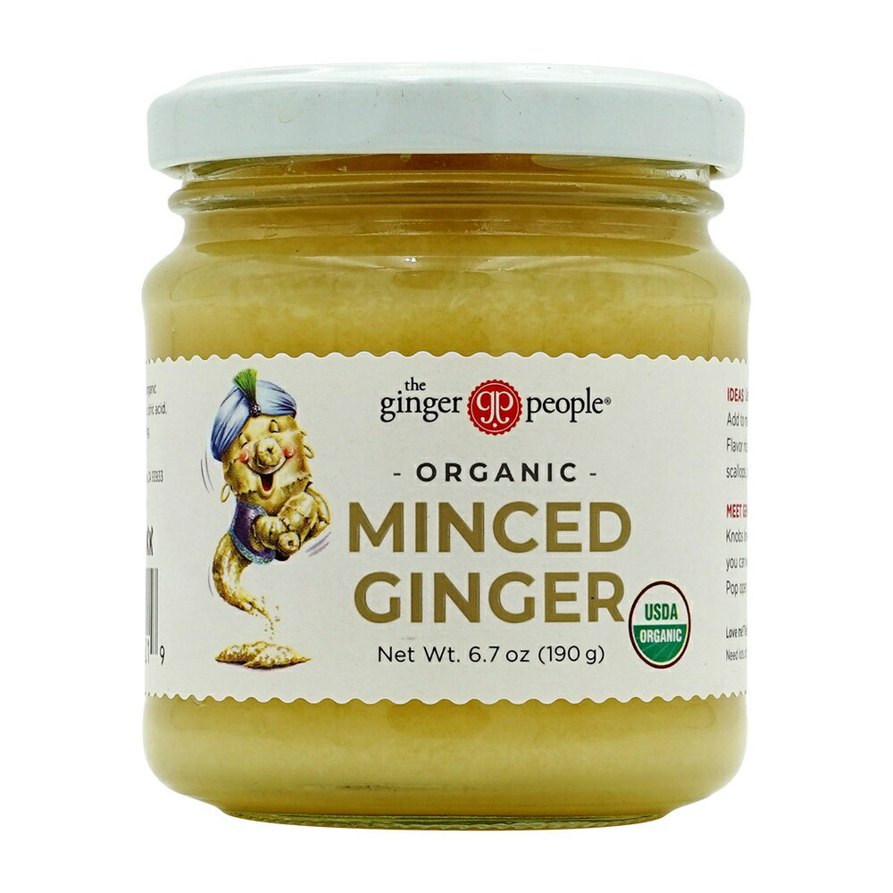 ̵ ˥å ߥ󥹥 󥸥㡼 190g 󥸥㡼ԡץ ժGinger PeopleOrganic Minced Ginger, 6.7 oz