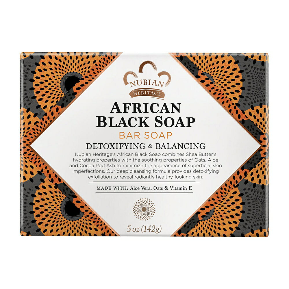 ̵ ̥ӥإơ եꥫ֥åץС 142gNubian HeritageAfrican Black Soap 5 oz