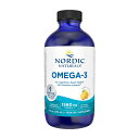 【送料無料】 オメガ-3 1560mg EPA745/DHA500 レモン味 237ml ノルディックナチュラルズ 液体 オメガ【Nordic Naturals】Omega-3 1560 mg EPA 745/DHA 500 Lemon Taste, 8 fl oz