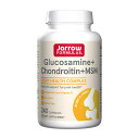 【送料無料】グルコサミン + コンドロイチン + MSM 240粒 カプセル ジャローフォーミュラズ 大容量【Jarrow Formulas】Glucosamine + Chondroitin + MSM, 240 Capsules