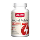 【送料無料】 メチル葉酸 1000mcg 100粒 ベジカプセル ジャローフォーミュラズ【Jarrow Formulas】Methyl Folate 1000 mcg, 100 Veggie Caps