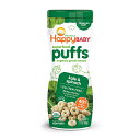 yz X[p[t[hpt P[&ق 60g Ԃp َq nbs[xCr[yHappy BabyzORGANIC PUFFS Green puffs 60g