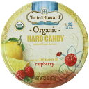 【送料無料】 トリー ハワード オーガニック ハードキャンディ レモン ラズベリー 56g【Torie Howard】Organic Hard Candy Lemon Raspberry 2oz