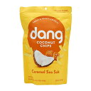 【送料無料】ココナッツチップス キャラメルシーソルト 海塩 90g ダング お菓子 おやつ スナック 【Dang】Coconut Chips Caramel S...