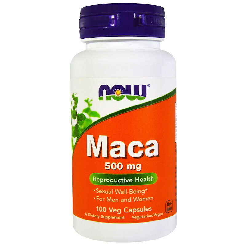 【送料無料】 ナウフーズ マカ 500mg 100粒【Now Foods】Maca 500mg 100 Vegetable Capsules