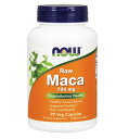 【送料無料】 ローマカ 6倍濃縮 750mg 90粒 カプセル 生マカ オーガニック ナウフーズ【Now Foods】Raw Maca 750mg 90veg capsules