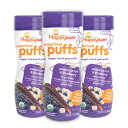 yz X[p[t[hpt p[vLbg&u[x[ 60g Ԃp َq I[KjbN nbs[xCr[ 3ZbgyHappy BabyzORGANIC PUFFS Purple carrot & blueberry puffs 60g 3set