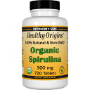 【送料無料】 ヘルシーオリジンズ オーガニック スピルリナ 500 mg 720 粒【Healthy Origins】Organic Spirulina 500mg 720 Tablets