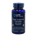 【送料無料】 ライフエクステンション スーパーセレニウムコンプレックス 200 mcg & ビタミンE 100 ベジカプセル【Life Extension】Super Selenium Complex 200 mcg & Vitamin E 100 Vegetarian Capsules