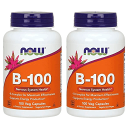 【送料無料】 ナウフーズ ビタミンB-100 100 ベジカプセル 2個セット【Now Foods】Vitamin B-100 100 Veg Capsules