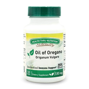 【送料無料】 ヘルススルーニュートリション オレガノオイル 150mg 120粒 ソフトジェル【Health Thru Nutrition】Oil of Oregano 150 mg 120 Softgels