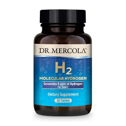 【送料無料】 H2 水素分子 80mg 30粒 タブレット ドクターメルコラ マグネシウム【Dr. Mercola】H2 Molecular Hydrogen 8 ppm 30 Tablets