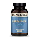 【送料無料】ユビキノール 200mg 90粒 カプセル ドクターメルコラ【Dr. Mercola】Ubiquinol 200 mg, 90 Capsules