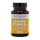 【送料無料】 リポソーム リポソーマル ビタミンD3 1000IU 30粒 カプセル ドクターメルコラ【Dr. Mercola】Liposomal Vitamin D3 1000 IU, 30 Capsules