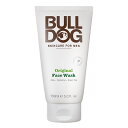 【送料無料】 メンズ スキンケア オリジナル フェイスウォッシュ 150ml ブルドック 洗顔 男性向け【Bulldog】Skincare for Men, Original Face Wash, Aloe Camelina Green Tea 5 fl oz