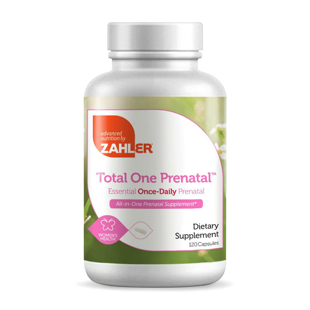  プレナタル マルチビタミン トータルワン 120粒 カプセル ザーラー 妊婦 女性Total One Prenatal, 120 Capsules