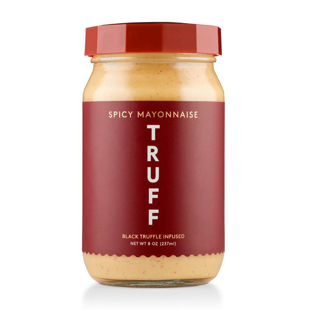 【送料無料】スパイシー マヨネーズ 黒トリュフ入り 237ml トラフ 調味料 ブラックトリュフ 料理【Truff】Spicy Mayonnaise, Black Truffle Infused 8 fl ozのサムネイル