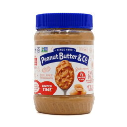 【送料無料】ピーナッツバター＆Co ピーナッツバター クランチ 454g【Peanut Butter & Co】Peanut Butter Spread Crunch Time 16 oz