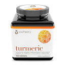 【送料無料】ターメリック 120粒 タブレット ユーセオリー【Youtheory】Turmeric, 120 Tablets