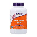 【送料無料】 紅麹米 ベニコウジ 600mg 240粒 ベジカプセル ナウフーズ【Now Foods】Red Yeast Rice 600 mg 240 Veg Capsules(4)