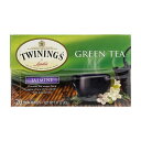 【送料無料】グリーンティー 緑茶 ジャスミン 20個入り ティーバッグ トワイニング【Twinings】Green Tea Jasmine, 20 Tea Bags