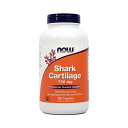 【送料無料】サメ軟骨 750mg 300粒 カプセル ナウフーズ【Now Foods】Shark Cartilage 750 mg 300 Capsules