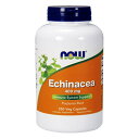 楽天VitaCafe【新商品！送料無料】エキナセア 400mg 250粒 ベジカプセル ナウフーズ【Now Foods】Echinacea 400 mg 250 Veg Capsules