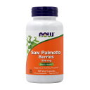 【送料無料】 ソーパルメット 550mg 100粒 ベジカプセル ノコギリヤシ メンズ ナウフーズ【Now Foods】Saw Palmetto Berries...