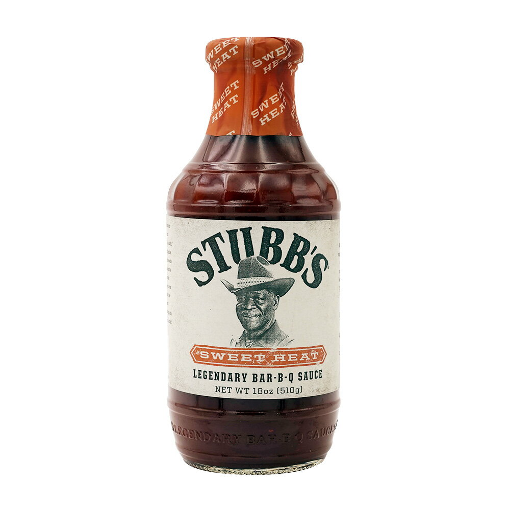 yz WF_[ o[xL[\[X BBQ\[X XEB[gqbg 510g X^u \[X  yStubb'szLegendary Bar-B-Q Sauce, Sweet Heat 18 oz