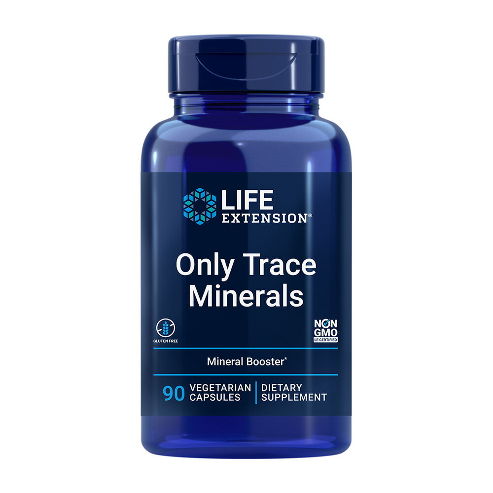 【送料無料】オンリー トレースミネラル 90粒 ベジカプセル ライフエクステンション ミネラル【Life Extension】Only Trace Minerals, 90 Veg Capsules