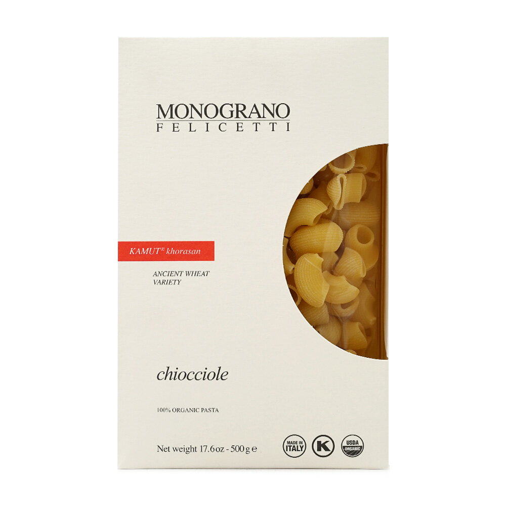 yz LIb` 500g mO[mtF`FbeB pX^ V[gpX^ yMonograno FelicettizKamut Khorasan, Chiocciole 17.6 oz