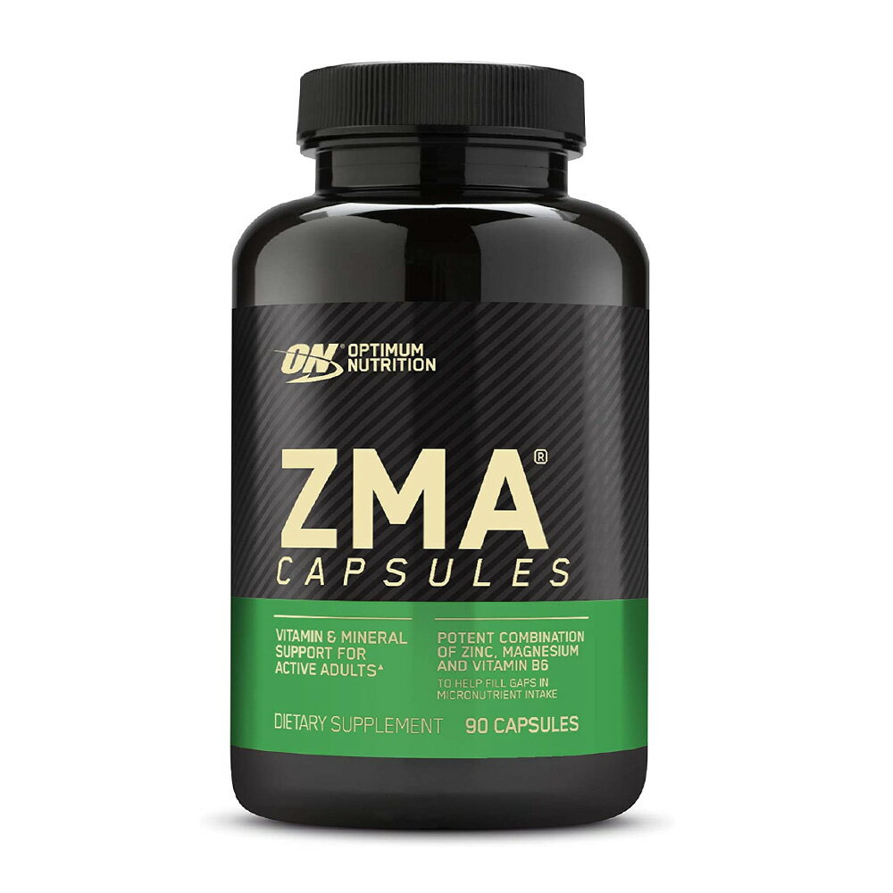 【送料無料】ZMA 90粒 カプセル オプティマムニュートリション スポーツ ミネラル ビタミン【Optimum Nutrition】ZMA, 90 Capsules
