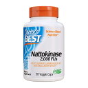 【送料無料】 ナットウキナーゼ 2000Fus 納豆酵素 90粒 ベジカプセル ドクターズベスト【Doctor's Best】Nattokinase 2000 Fus, 90 Veg Capsules