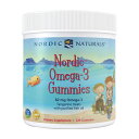 【送料無料】 オメガ-3 EPA DHA タンジェリン味 120粒 グミ ノルディックナチュラルズ オメガ【Nordic Naturals】Nordic Omega-3 Gummies 82 mg EPA/DHA 68 Tangerine Taste, 120 Gummies