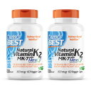 yz 2Zbg VRr^~ r^~K2 MK-7 iQ7z 100mcg 60 xWJvZ hN^[YxXgyDoctor's BestzNatural Vitamin K2 MK-7 with MenaQ7 100 mcg, 60 Veggie Caps