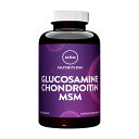 【送料無料】 グルコサミン コンドロイチン MSM 90粒 カプセル エムアールエム【MRM】Glucosamine Chondroitin MSM, 90 C...