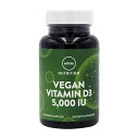 【送料無料】 ヴィーガン ビタミンD3 5000IU 60粒 カプセル エムアールエム ビタミンD【MRM】Vegan Vitamin D3 5,000 IU, 60 Vegan Capsules
