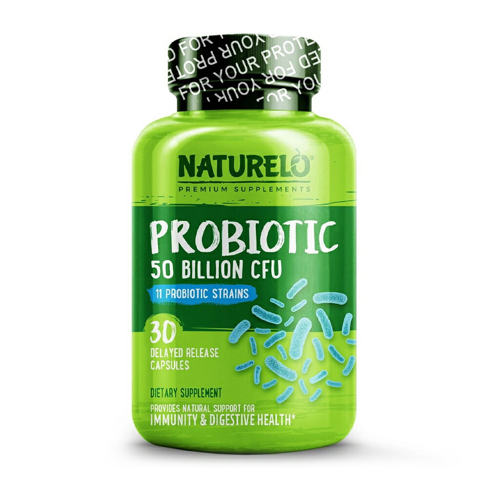 ̵ۥץХƥå 500CFU  30γ ǥ쥤꡼ץ ʥNatureloProbiotic 50 Billion CFU, 30 Delayed Release Capsules