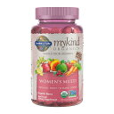 【送料無料】オーガニック 女性用 マルチビタミン ベリー 120粒 グミ ガーデンオブライフ 【Garden of Life】Mykind Organics Womens Multi Organic Berry, 120 Gummy