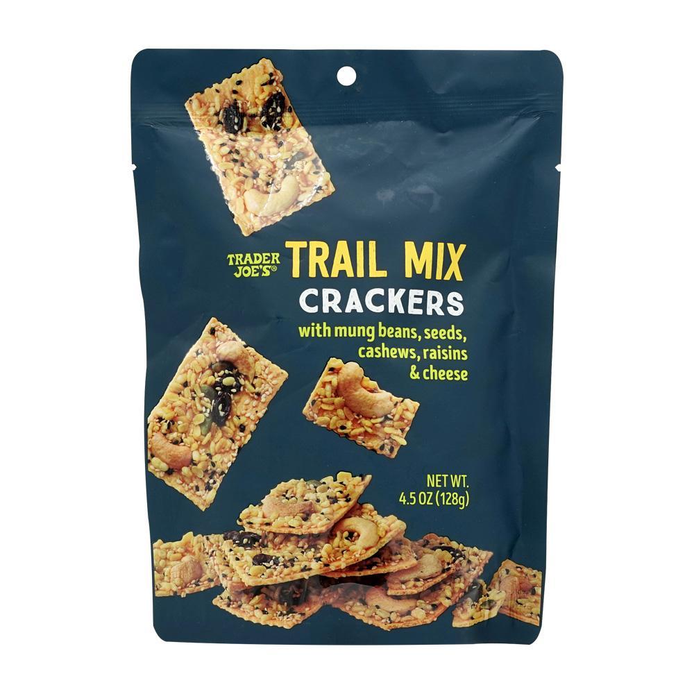 【送料無料】 トレイル ミックス クラッカー 128g トレーダージョーズ お菓子 スナック トレジョ アメリカ【Trader Joe's】Trail Mix Crackers, 4.5 ozのサムネイル