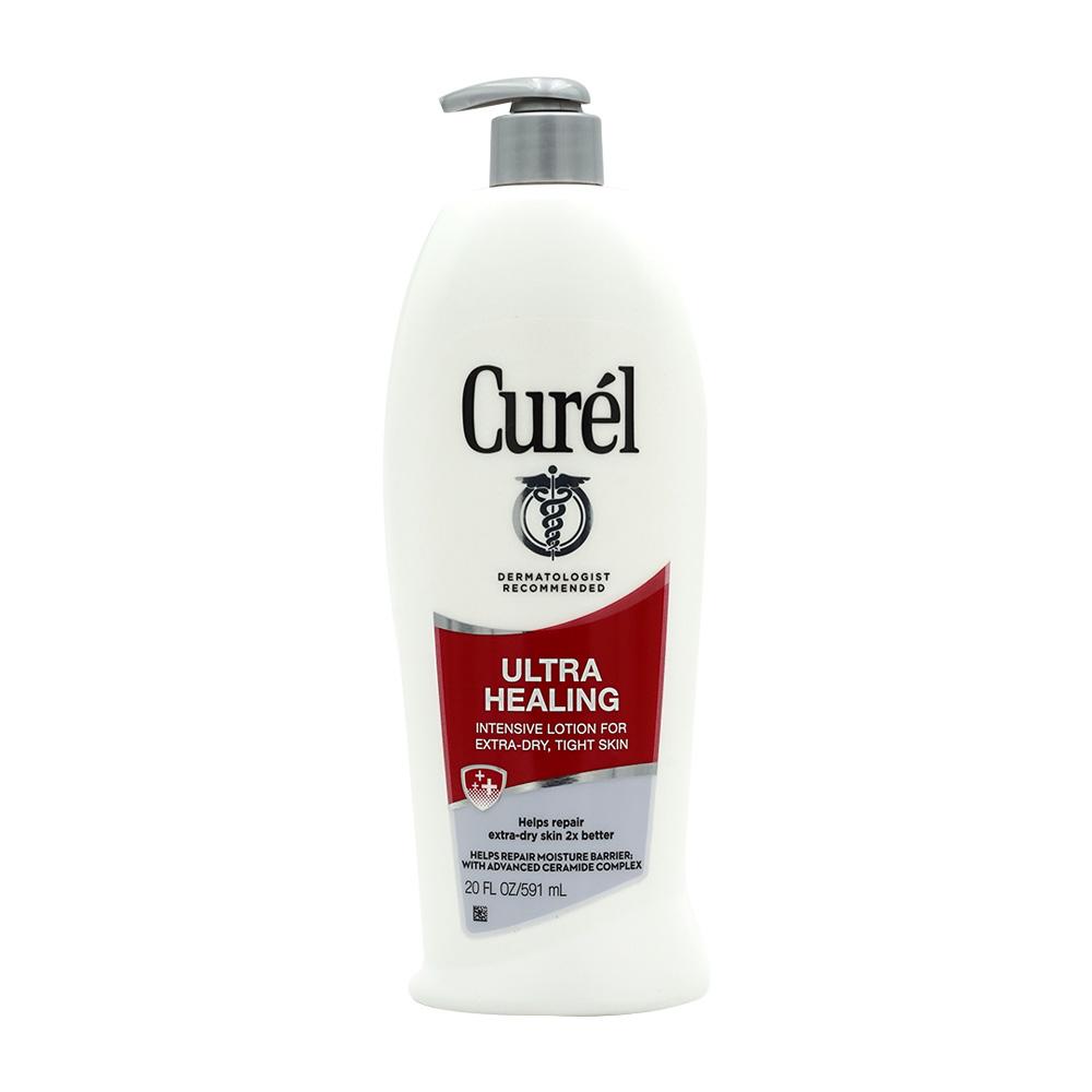 【送料無料】 ウルトラヒーリング インテンシブ ローション 591ml キュレル ボディケア 冬【Curel】Ultra Healing Intensive Lotion for Extra-Dry, Tight Skin, 20 fl oz