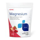 【送料無料】 マグネシウム 250mg ストロベリー 60粒 ソフトチュー ジーエヌシー ミネラル【GNC】Magnesium 250 mg Strawberry, 60 Soft Chews