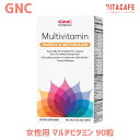 【送料無料】 女性用 マルチビタミン 90粒 カプセル ジーエヌシー【GNC】Womens Multivitamin Energy & Metabolism, 90 Caplets